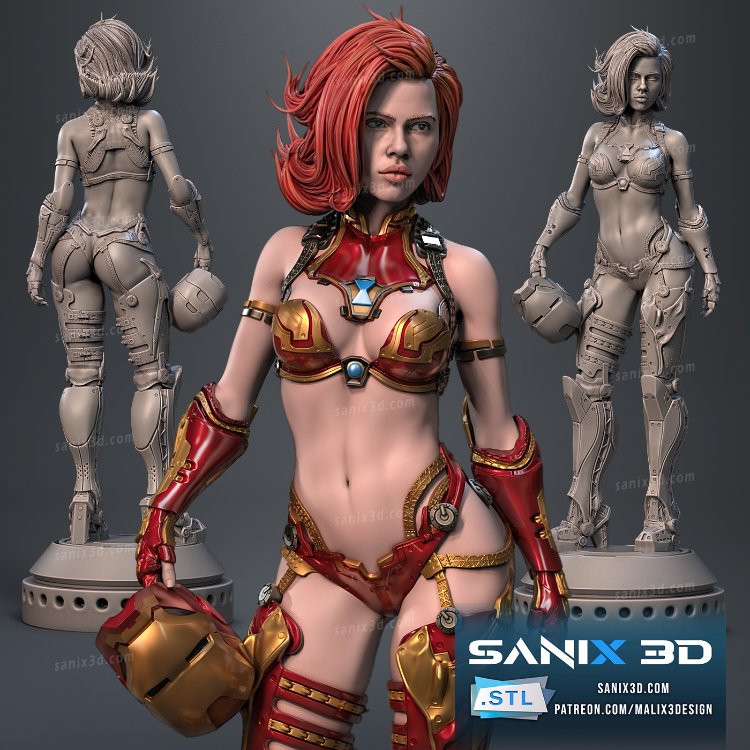 IRON Collection / IRON WIDOW - STL Files
