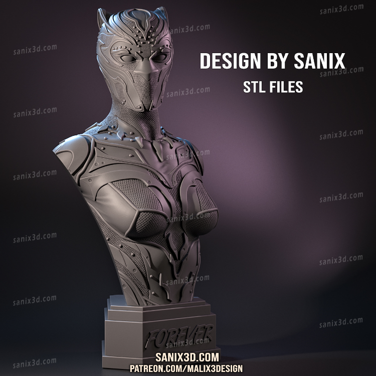 Shuri ( bust ) - STL Files
