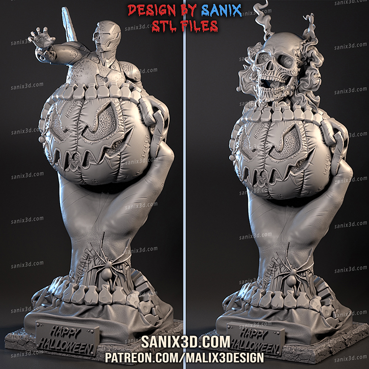 Bad Dream ( Halloween project ) - STL Files
