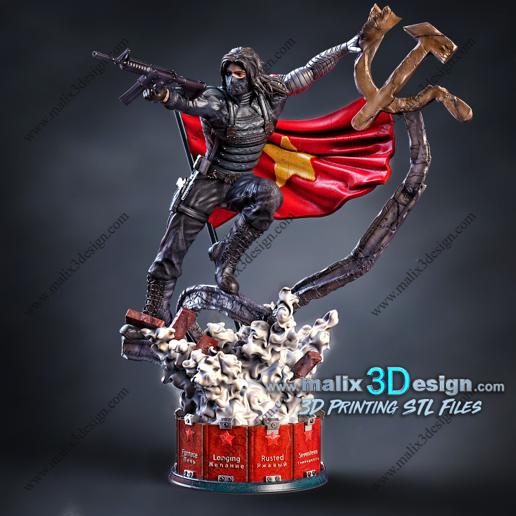 Iron Hand Soldier - STL Files