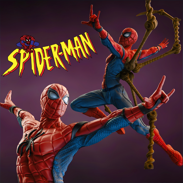 SPIDER BOY - 3D Printing STL Files