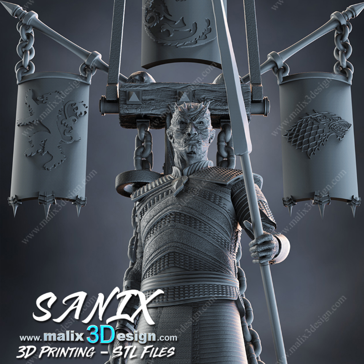 GOT - Night's King - 3D Printing STL Files