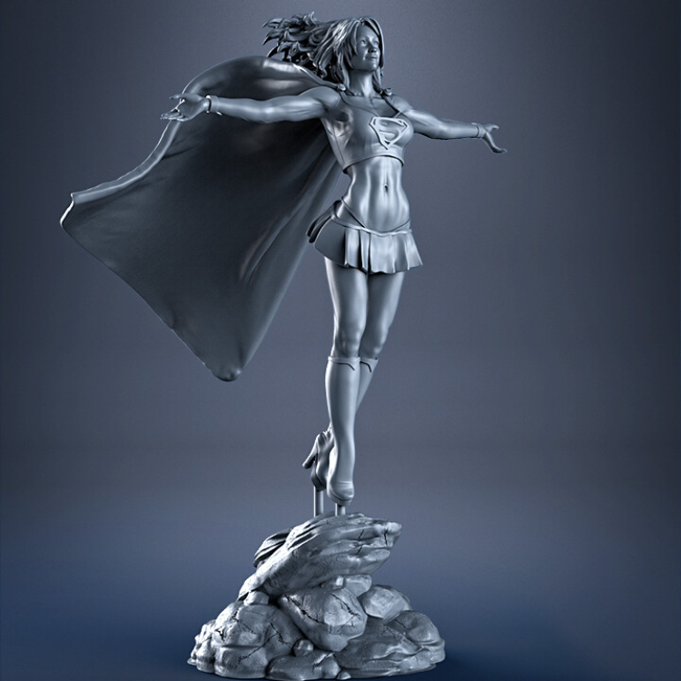 SUPERGIRL - 3D Printable Model