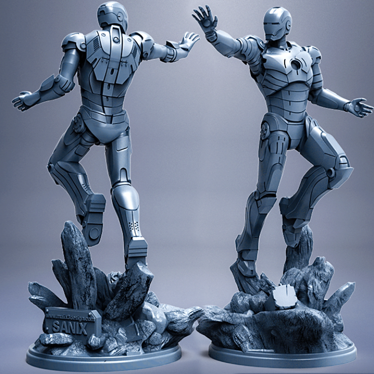 IRON SUIT ( model 3 ) - 3D Printable Model