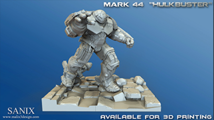 Iron Machine / GreenBuster - 3D Printable Model