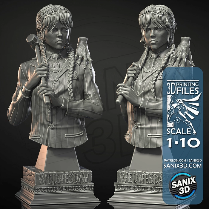 Weirdo ( Bust ) - STL Files