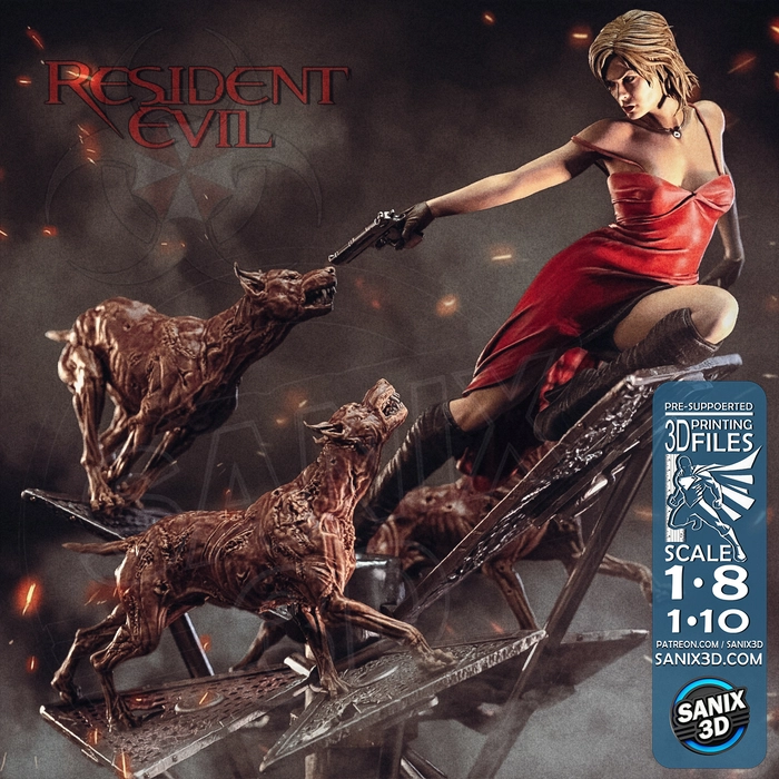 Alice ( Resident Evil ) - 3D Printing Files