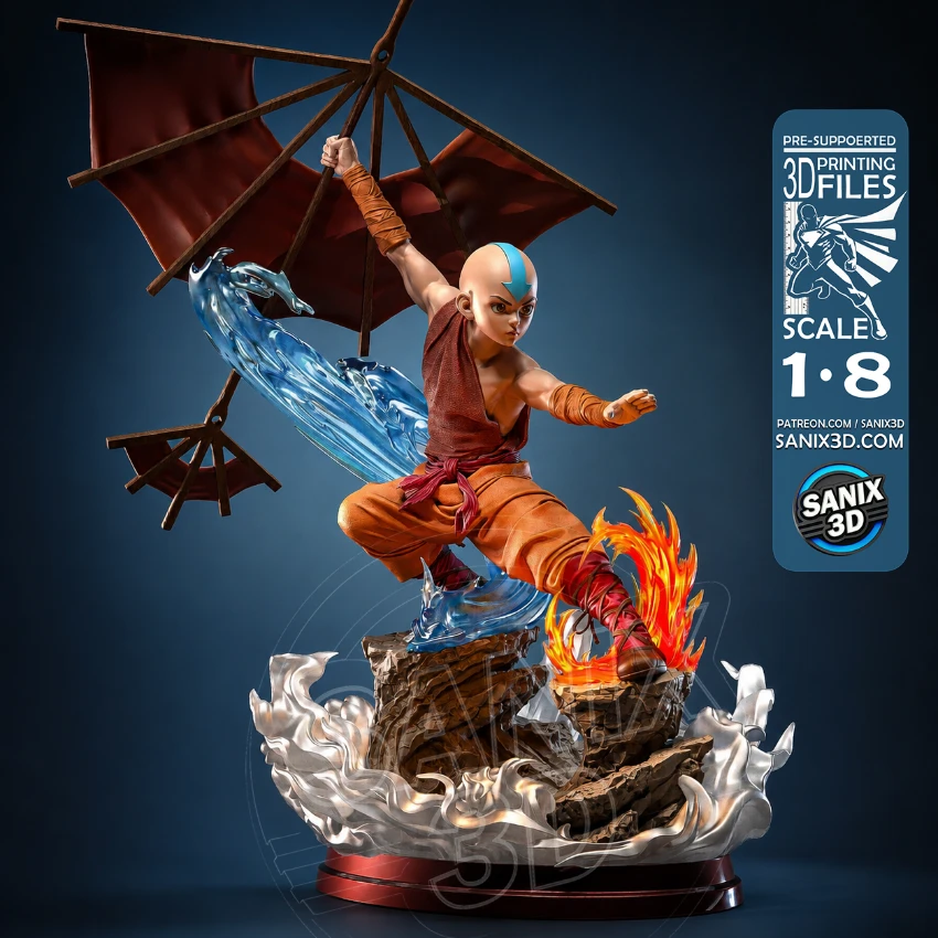 Avatar the Last Airbender - 3D Printing Files