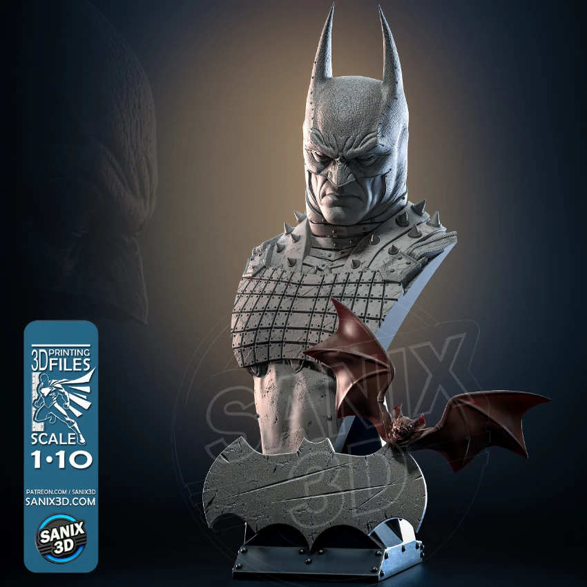 BATMAN ( Absolute ) Bust - 3D Printing Files