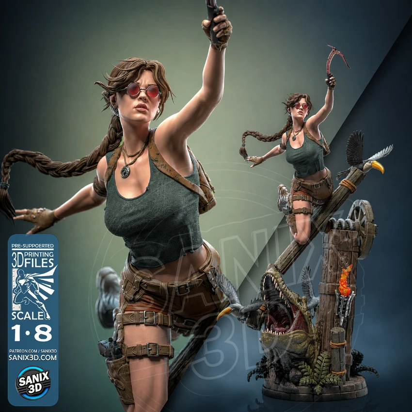Tomb Raider: Legacy of Atlantis / 3D Printing Files