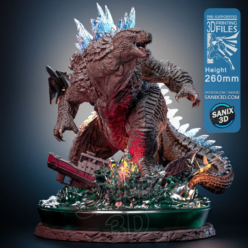 ​GODZILLA - 3D Printing Files